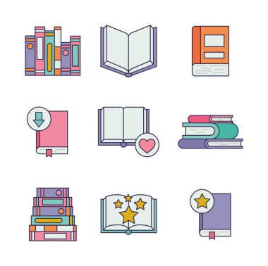 bir yığın eğitim kitabı