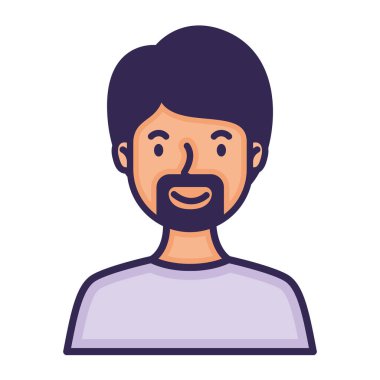 Sakallı Avatar karakteri olan adam