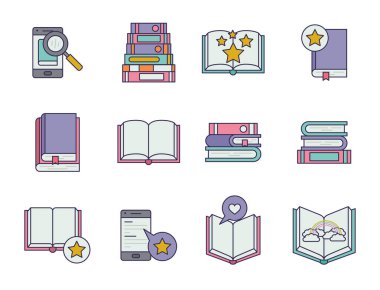 bir yığın eğitim kitabı