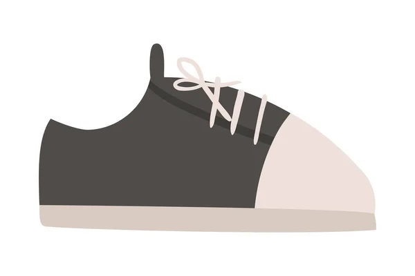 Diseño aislado del vector de icono de zapato masculino — Archivo Imágenes Vectoriales