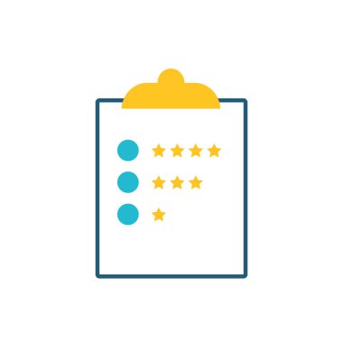 Kontrol listesi dosya izole edilmiş simgesi