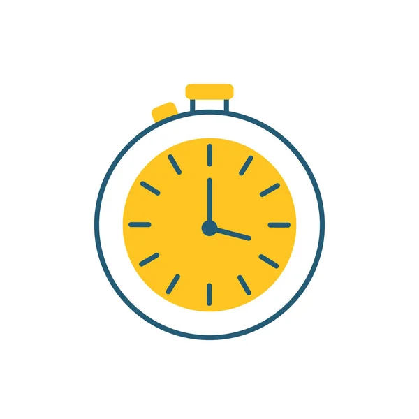 Timer kronometer hastighet isolerad ikon — Stock vektor