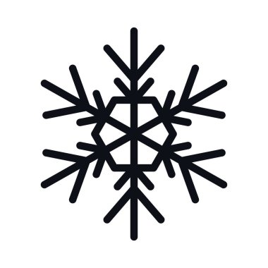 Mutlu Noeller kar tanesi vektör tasarımı