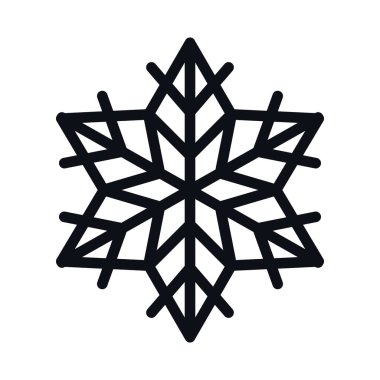 Mutlu Noeller kar tanesi vektör tasarımı