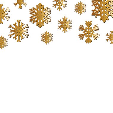 Mutlu Noeller kar taneleri vektör tasarımı