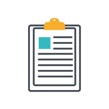 Kontrol listesi dosya izole edilmiş simgesi