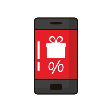 İnternet üzerinden alışveriş yapan akıllı telefon