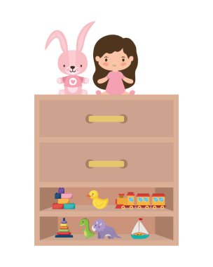 Ayrı oyuncak vektör tasarımı