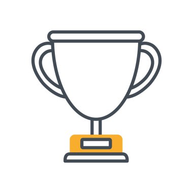 Başarı kupa ödül ikonu