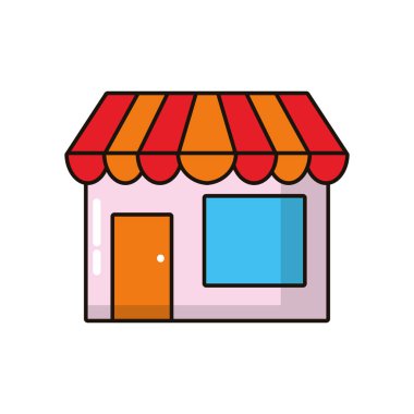 depolama ön cephesi izole edilmiş simgesi