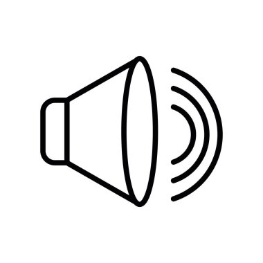 İzole müzik hacmi vektör tasarımı