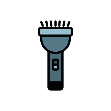 İzole lamba doldurma vektör tasarımı