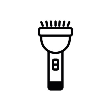 İzole lamba çizgisi vektör tasarımı