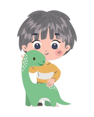 Oyuncak vektör tasarımlı izole çocuk çizgi filmi