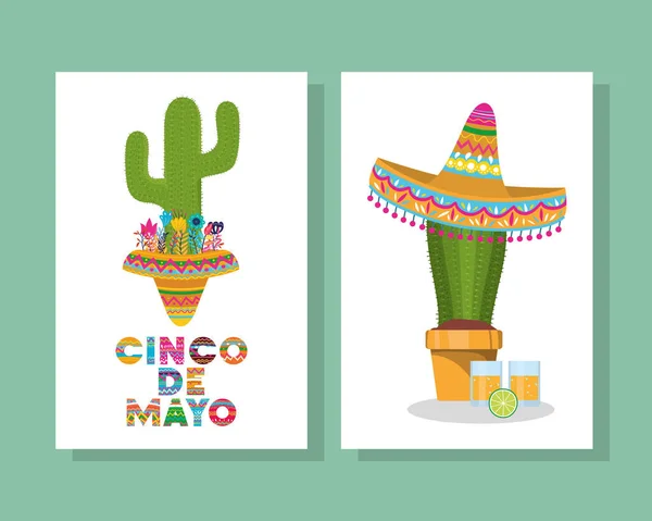 Cinco de mayo vector design — Stock Vector