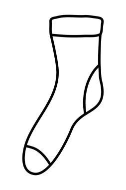 Mutlu noeller Noel baba çorap vektör tasarımı