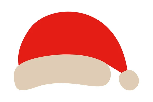 Mutlu noeller Noel babalar şapka tasarımı — Stok Vektör