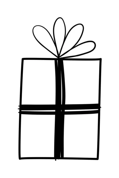 孤立的礼物图标矢量设计 — 图库矢量图片