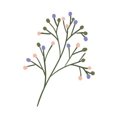 İzole edilmiş yaprak ikonu vektör tasarımı