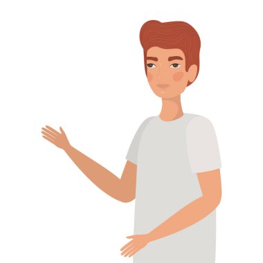 Şirin adam çizgi film çizimi vektör tasarımı