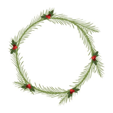 Kış taç vektör tasarımı bırakır