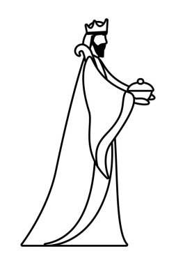 Mutlu aydınlanma günü vektör tasarımının bilge adamı