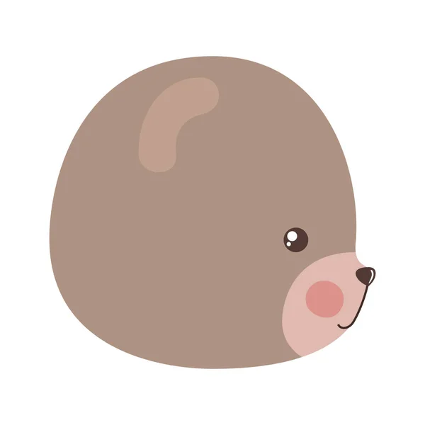 Lindo oso diseño de vectores de dibujos animados — Vector de stock