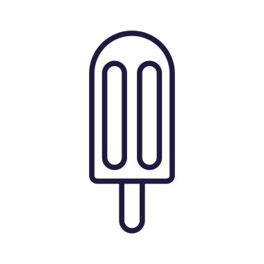 Tatlı ve donmuş buzlu dondurma vektör tasarımı