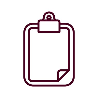 İzole edilmiş veri belgesi vektör tasarımı