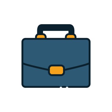 Ayrı bavul çanta vektör tasarımı