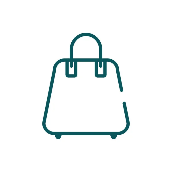 Diseño de vector de icono de bolsa aislada — Vector de stock