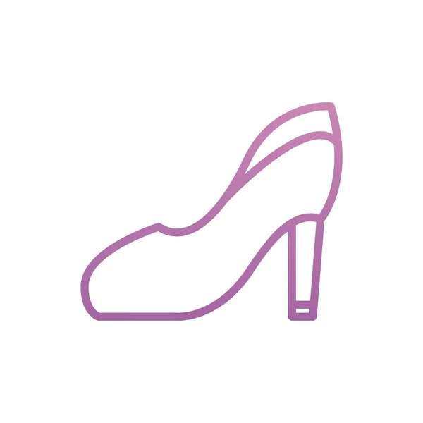 Isolated heel icon vector design — Stock Vector