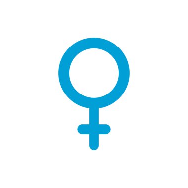 Ayrı kadın cinsiyet vektör tasarımı