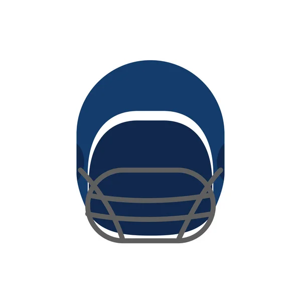 Amerikaans voetbal helm vector ontwerp — Stockvector