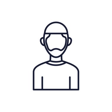 İslam adamı avatar tasarımı