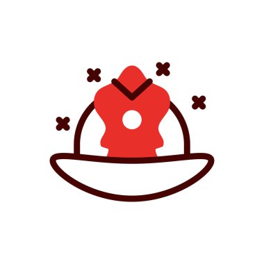 İzole edilmiş itfaiyeci miğferi tasarımı