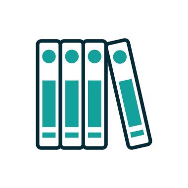 İzole edilmiş dosya simgeleri vektör tasarımı