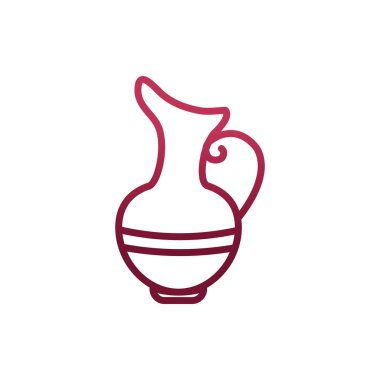 Ayrı şarap kavanozu vektör tasarımı