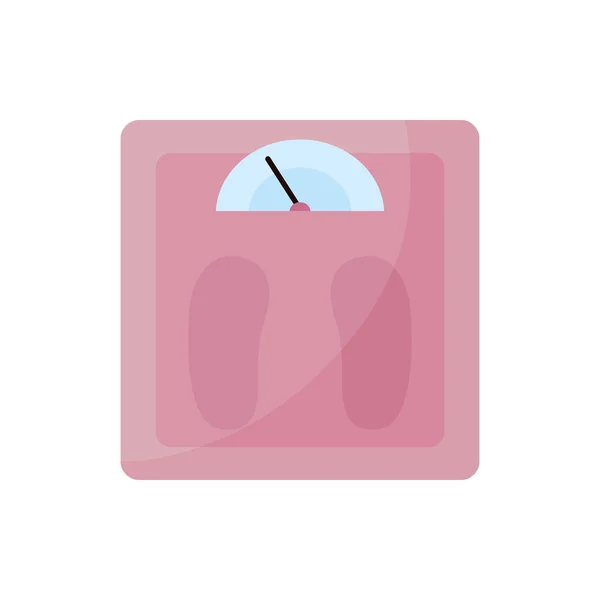 隔離されたピンクのジムのベクトルデザイン — ストックベクタ