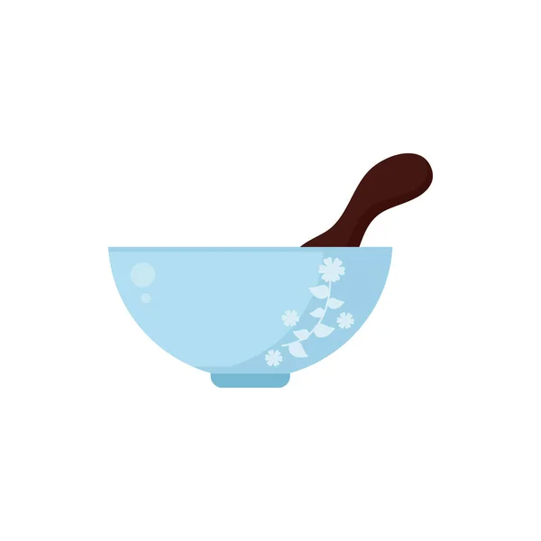 Isolated porcelain bowl vector design — 스톡 벡터