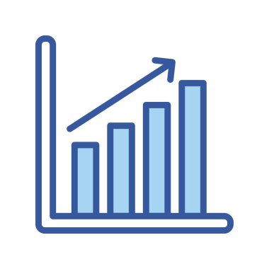 İzole edilmiş iş akışı çubukları çizgisi ve biçim ikonu vektör tasarımı