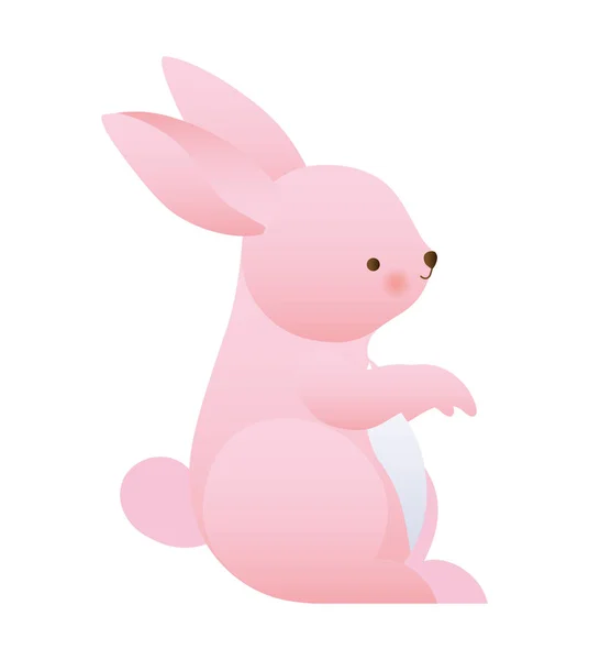 Cute królik kreskówki wektor projektu — Wektor stockowy
