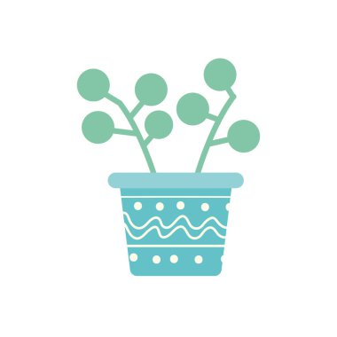 Esrar bloğu gradyan biçim vektör tasarımı içinde izole edilmiş bitki