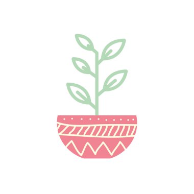 Esrar bloğu gradyan biçim vektör tasarımı içinde izole edilmiş bitki