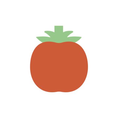 Isolated tomato vegetable flat style icon vector design