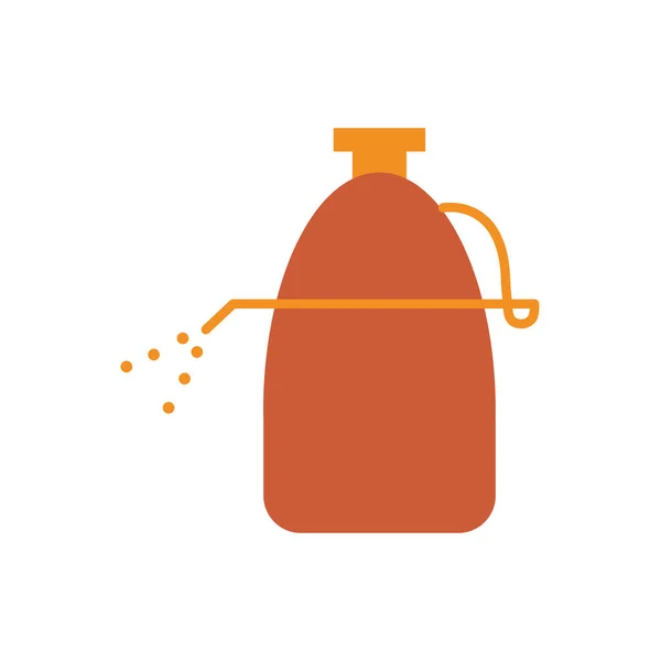 Isolated fumigation bottle flat style icon vector design — Stock vektor