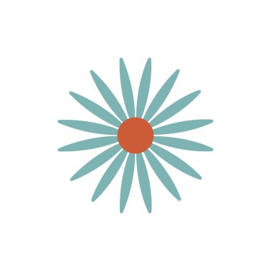 Isolated natural flower flat style icon vector design