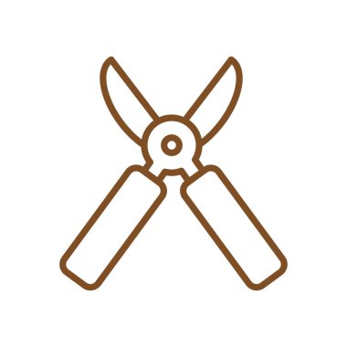 Isolated scissor line style icon vector design