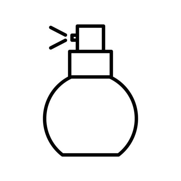 Perfume línea estilo icono vector diseño — Archivo Imágenes Vectoriales