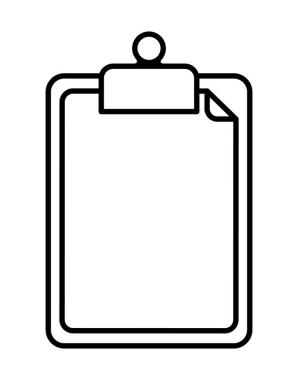 İzole edilmiş veri belgesi vektör tasarımı